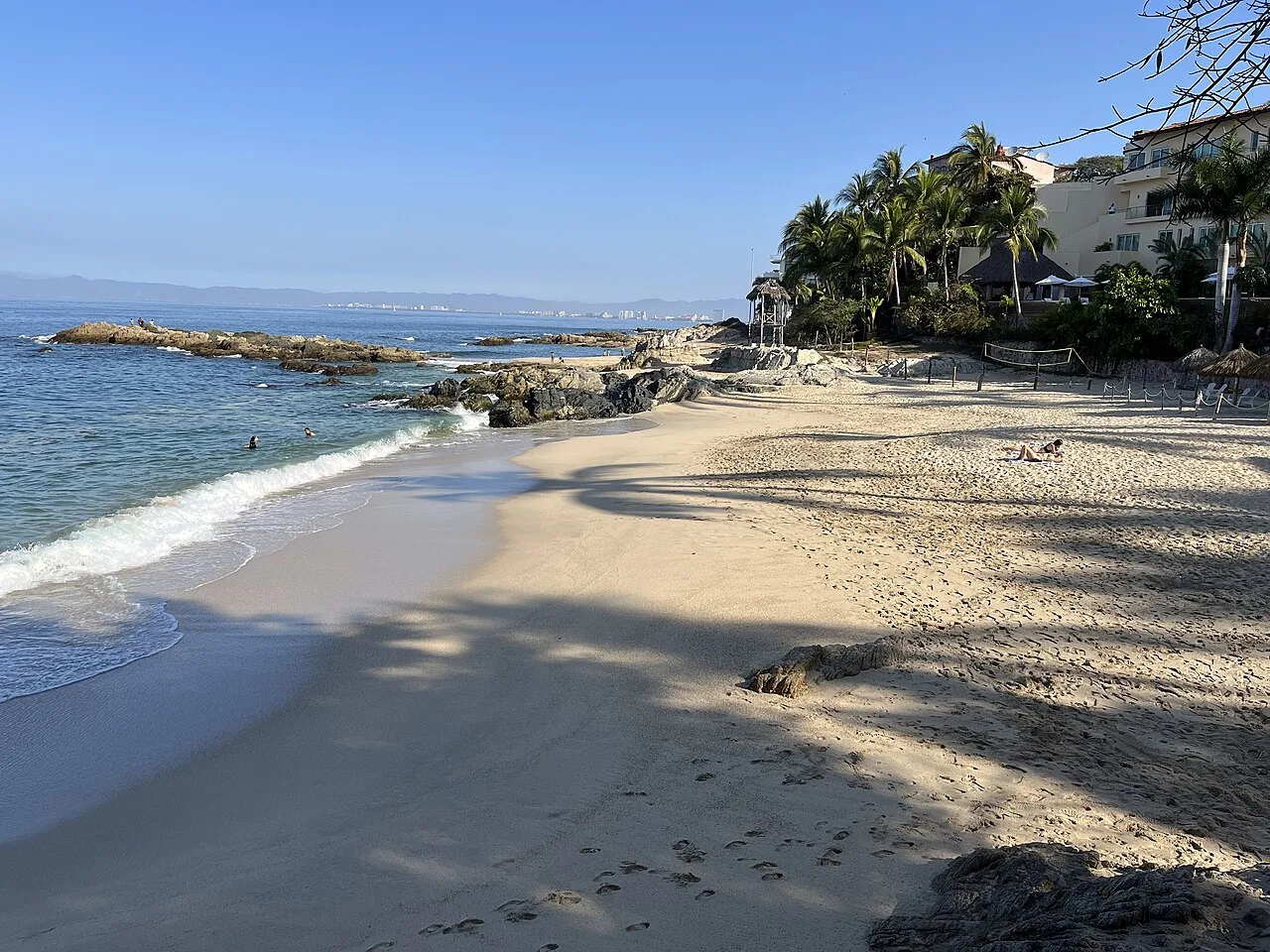Scenic view of the coast around 5 de Diciembre, Puerto Vallarta