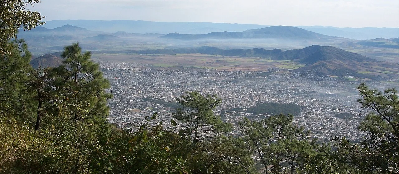 Panoramic view of Tepic, Nayarit