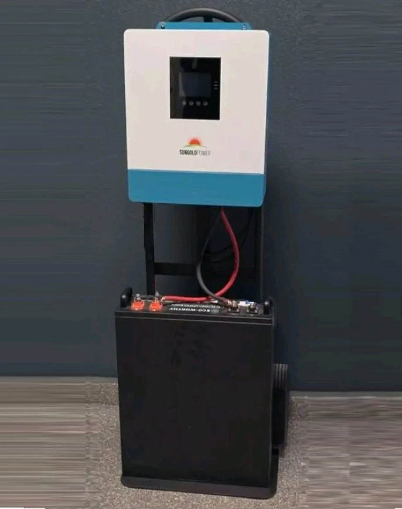 SonPowerSolar portable hand-truck solar power unit